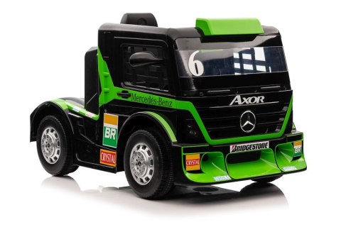 Auto Na Akumulator Ciężarówka Mercedes XMX622 Światła LED Pilot Zielony LEAN CARS