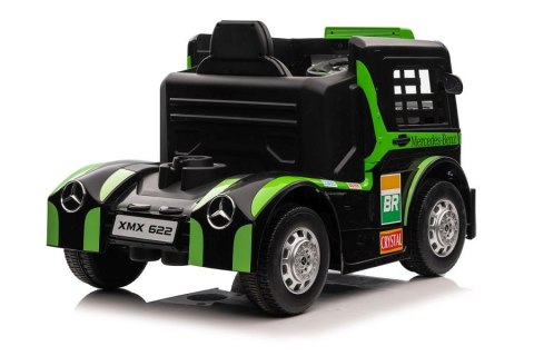 Auto Na Akumulator Ciężarówka Mercedes XMX622 Światła LED Pilot Zielony LEAN CARS