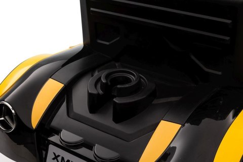 Auto Na Akumulator Ciężarówka Mercedes XMX622 Światła LED Pilot Żółty LEAN CARS