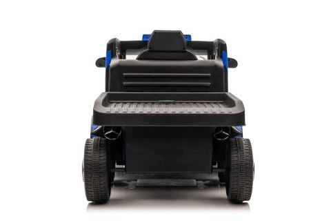 Auto Na Akumulator Ciężarówka Mercedes + Naczepa XMX622B Granatowy LCD LEAN CARS