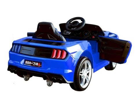 Auto Sportowe Pojazd na Akumulator BBH-718A LED MP3 Pilot Niebieski LEAN CARS
