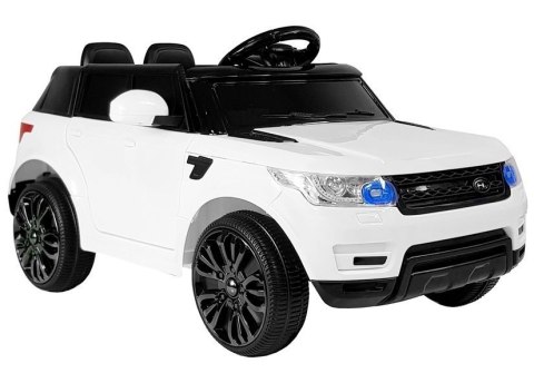 Auto Na Akumulator HL1638 Dla Dzieci Pilot MP3 Światło LED Biały LEAN CARS