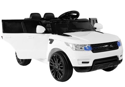 Auto Na Akumulator HL1638 Dla Dzieci Pilot MP3 Światło LED Biały LEAN CARS