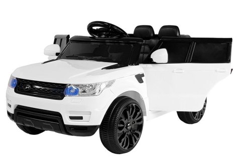Auto Na Akumulator HL1638 Dla Dzieci Pilot MP3 Światło LED Biały LEAN CARS
