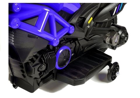 Motor na Akumulator Motocykl Dla Dzieci GTM1188 Światło LED Niebieski LEAN CARS