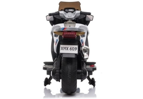 Motor na Akumulator Ścigacz Dla Dzieci XMX609 MP3 Światła LED Biały LEAN CARS