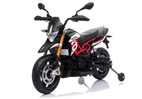 Pojazd na Akumulator Aprilia A007 Czarno Czerwony LEAN CARS