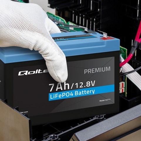Akumulator LiFePO4 | 12.8V | 7Ah | 89.6Wh | BMS