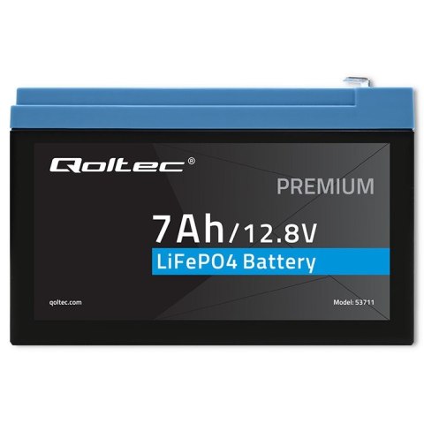 Akumulator LiFePO4 | 12.8V | 7Ah | 89.6Wh | BMS
