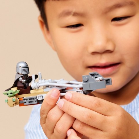 Klocki Star Wars 75436 Śmigacz Mandalorianina i Grogu