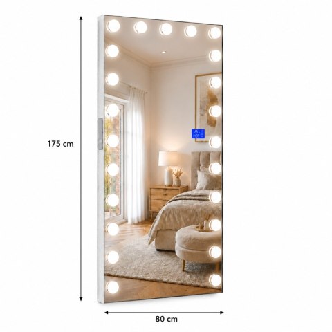 Lustro podświetlane LED HOLLYWOOD 175x80cm