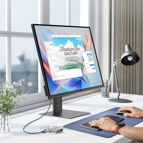 Kabel przewód DisplayPort - HDMI UltraBoost 2.0 4K 60Hz 2m - czarny