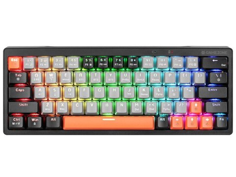 Klawiatura mechaniczna Gamezone EVO1 HOT SWAP 63 Szary