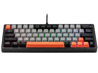 Klawiatura mechaniczna Gamezone EVO1 HOT SWAP 63 Szary