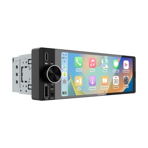 KRUGER&MATZ RADIO SAMOCHODOWE KM2016 CARPLAY/ANDROIDAUTO 1DIN
