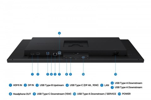 Monitor 27 cali Viewfinity S80HF IPS 5120x2880 5K 16:9 1xHDMI 1xDP 3xUSB-A 1xUSB-C Easy Connection 5ms 60Hz HAS+PIV płaski 2Yd2d