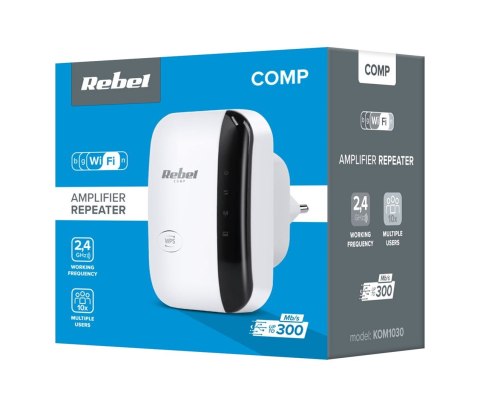 REBEL REPEATER - WZMACNIACZ SIECI WIFI