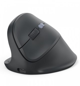 Mysz ergonomiczna EWM-600 czarna dla leworęcznych