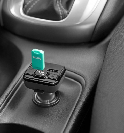 Transmter FM z bluetooth z ładowarką 18W