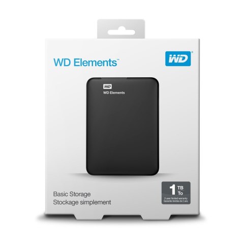 Dysk zewnętrzny HDD WD Elements Portable 1TB 2.5 Black