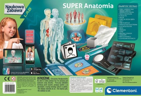 Zestaw Clementoni - Super anatomia