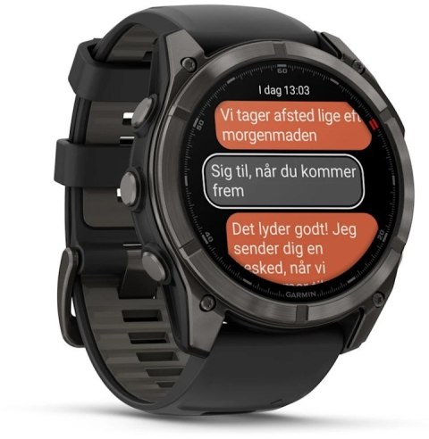 Zegarek sportowy Garmin Fenix 8 AMOLED 51mm Czarny