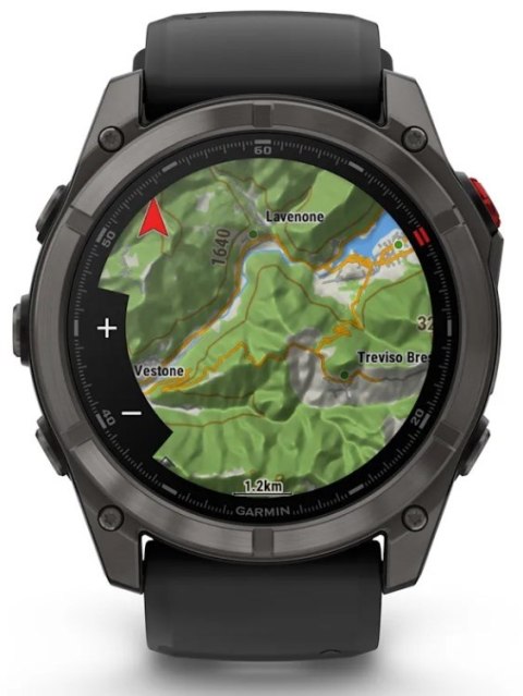 Zegarek sportowy Garmin Fenix 8 AMOLED 51mm Czarny