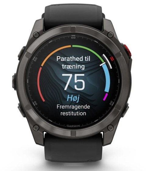 Zegarek sportowy Garmin Fenix 8 AMOLED 51mm Czarny