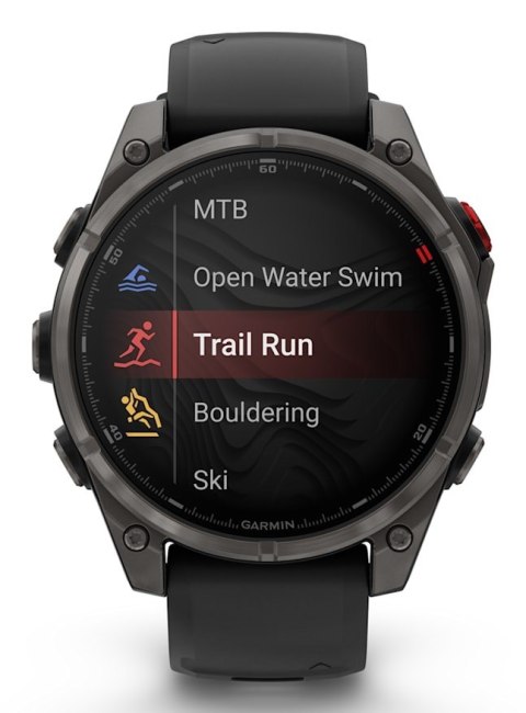 Zegarek sportowy Garmin fenix 8 PRO 47mm AMOLED Sapphire Carbon Gray