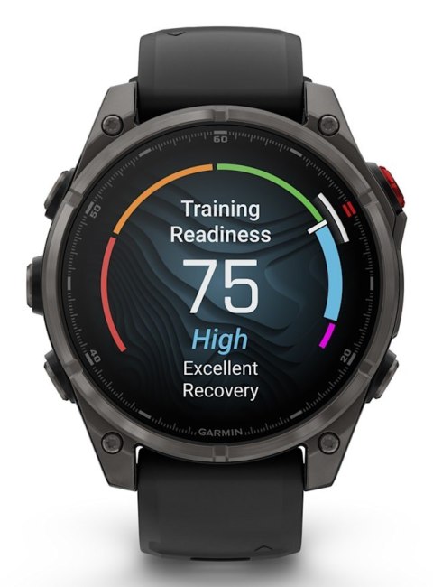 Zegarek sportowy Garmin fenix 8 PRO 47mm AMOLED Sapphire Carbon Gray