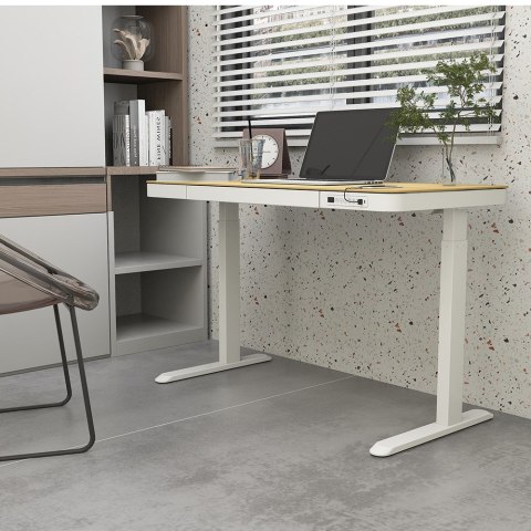Biurko ACTIVEJET z el.reg.wys. 120x60 ET119S bi/dąd