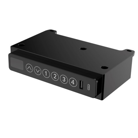 Biurko ACTIVEJET z el.reg.wys. 120x60 ET119S czarny