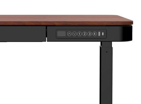 Biurko ACTIVEJET z el.reg.wys. 120x60 ET119S cz/orz