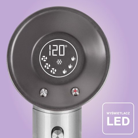 ELDOM SUSZARKA DO WŁOSÓW HT280 1500 W WYŚW.LED