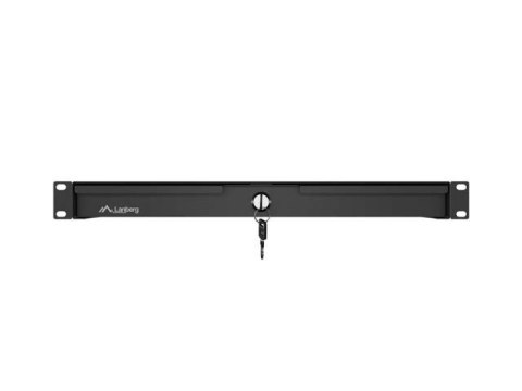Szuflada do szaf 19" 1U 270mm czarna 1U/483X270MM UDŹWIG DO 30KG