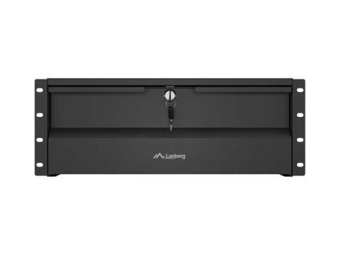 Szuflada do szaf 19" 4U 360mm czarna 4U/483X360MM UDŹWIG DO 90KG MONTAŻ 4 PUNKTOWY