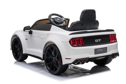 Auto Na Akumulator Ford Mustang GT Drift SX2038 Pilot Świtła LED MP3 Biały LEAN CARS