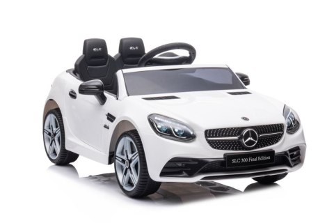 Auto Na Akumulator Mercedes SLC 300 Światła LED MP3 Pilot Biały LEAN CARS