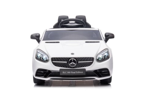 Auto Na Akumulator Mercedes SLC 300 Światła LED MP3 Pilot Biały LEAN CARS
