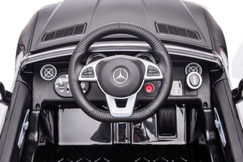 Auto Na Akumulator Mercedes SLC 300 Światła LED MP3 Pilot Czarny LEAN CARS