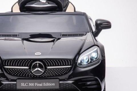 Auto Na Akumulator Mercedes SLC 300 Światła LED MP3 Pilot Czarny LEAN CARS