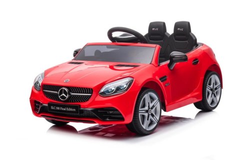 Auto Na Akumulator Mercedes SLC 300 Światła LED MP3 Pilot Czerwony LEAN CARS