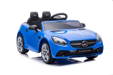 Auto Na Akumulator Mercedes SLC 300 Światła LED MP3 Pilot Niebieski LEAN CARS