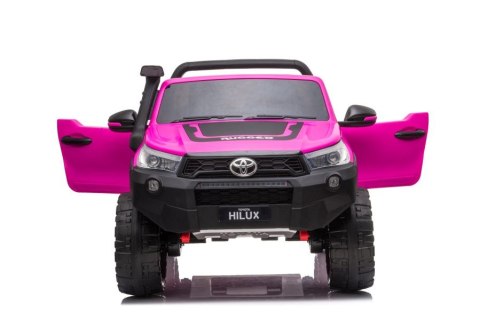 Auto Na Akumulator Toyota Hilux Światła LED MP3 Pilot Różowy LEAN CARS