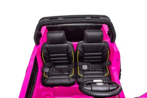 Auto Na Akumulator Toyota Hilux Światła LED MP3 Pilot Różowy LEAN CARS