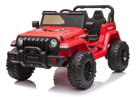 Auto Na Akumulator Dla Dzieci CH9956 Światła LED Pilot Czerwony LEAN CARS