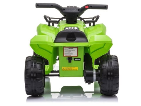 Quad Na Akumulator JS320 Światła LED Panel MP3 Zielony LEAN CARS