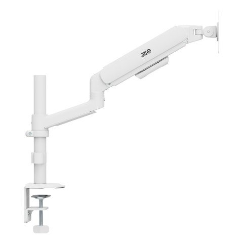 ERGO OFFICE UCHWYT / WIESZAK NA MONITOR SPRĘŻYNA GAZOWA, 17"-32", 1-10KG, BIAŁY MAT, MAX. VESA 100X100 ER-691 W