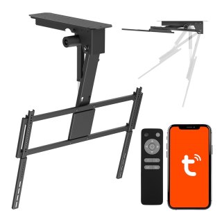 MACLEAN UCHWYT ELEKTRYCZNY DO TV, SUFITOWY, OBSŁUGA TUYA, MAX. VESA 800X400, DLA TV 43-86", MAX. 55KG MC-176 T