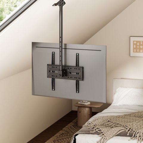 MACLEAN UCHWYT / WIESZAK SUFITOWY DLA TV, MAX. OBCIĄŻENIE 50KG, 37-86", MAX VESA 600X400 MC-173